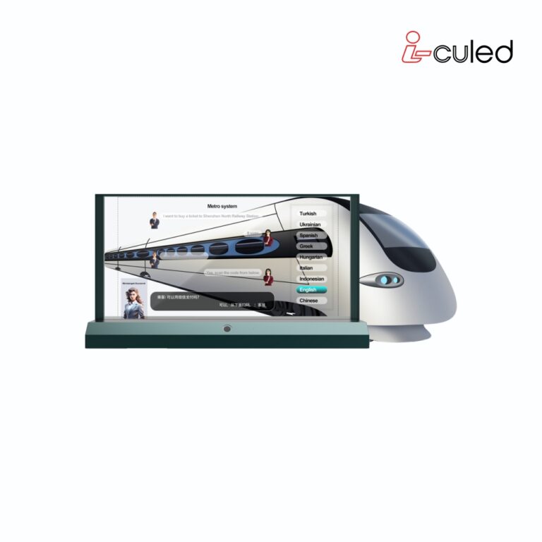 i-culed RK-L21-MZXX 20.8 inch Real-Time Translation Transparent Display