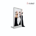 i-culed RK-T77-RPXA 77-inch Transparent Floor Standing OLED Kiosk