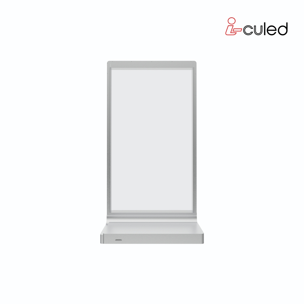 i-culed RK-T77-RPXA 77-inch Transparent Floor Standing OLED Kiosk